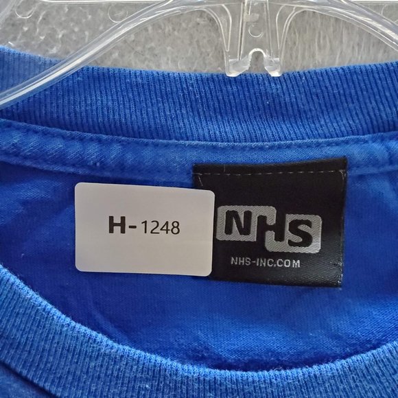 VINTAGE Santa Cruz Men Shirt Medium Blue Logo‎ Waves Graphic Adult Tee - Picture 3 of 7